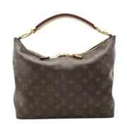 Pre-owned Canvas louis-vuitton-bags Louis Vuitton Vintage , Brown , Da...