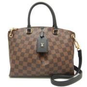 Pre-owned Canvas louis-vuitton-bags Louis Vuitton Vintage , Brown , Da...