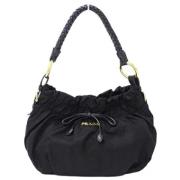 Pre-owned Nylon prada-bags Prada Vintage , Black , Dames