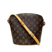 Pre-owned Canvas louis-vuitton-bags Louis Vuitton Vintage , Brown , Da...