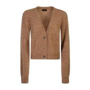 Bruine Sweaters voor Mannen Roberto Collina , Brown , Dames