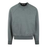 Tonal Heart Geborduurde Sweatshirt Ami Paris , Green , Heren