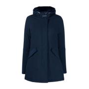 Arctic Parka in Melton Blue Woolrich , Blue , Dames