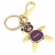 Pre-owned Metal key-holders Prada Vintage , Yellow , Dames