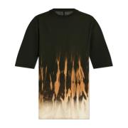 T-shirt Jumbo Rick Owens , Black , Heren