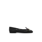 Leren Ballet Flats Jane See by Chloé , Black , Dames