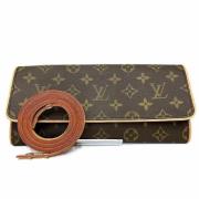 Pre-owned Canvas louis-vuitton-bags Louis Vuitton Vintage , Brown , Da...