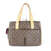 Pre-owned Canvas louis-vuitton-bags Louis Vuitton Vintage , Brown , Da...