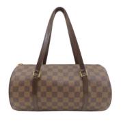 Pre-owned Canvas louis-vuitton-bags Louis Vuitton Vintage , Brown , Da...