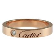 Pre-owned Rose Gold rings Cartier Vintage , Yellow , Dames