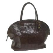 Pre-owned Leather handbags Bally Pre-owned , Brown , Dames