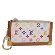 Pre-owned Canvas wallets Louis Vuitton Vintage , Beige , Dames