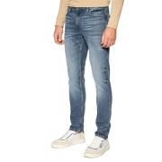 Slim-fit Denim Broek Guess , Blue , Heren