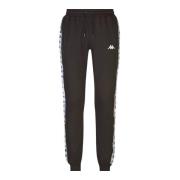 Casual Trainingsbroek Kappa , Black , Heren