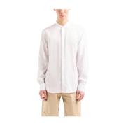 Witte Klassieke Overhemd Armani Exchange , White , Heren