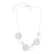 Korte Dot Ketting Zilveren Plating Dansk Copenhagen , Gray , Dames