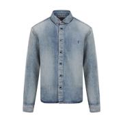 Blauwe Rok Casual Stijl Saint Laurent , Blue , Heren