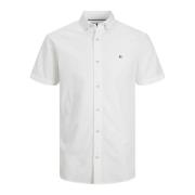 Zomer Shield Korte Mouw Overhemd Jack & Jones , White , Heren