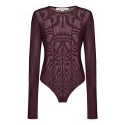 Bordeaux Topwear Aw24 Remain Birger Christensen , Red , Dames