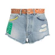 Shorts Alanui , Blue , Dames