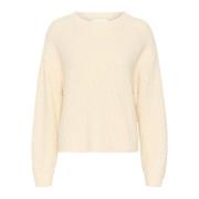 Gebreide Pullover Antique White My Essential Wardrobe , White , Dames