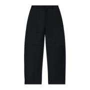 Wollen broek Jil Sander , Black , Heren