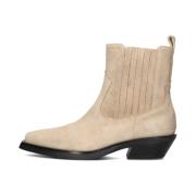 Dames Enkellaarsjes As136 Notre-v , Beige , Dames