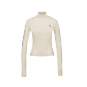 Stijlvolle longsleeves voor vrouwen Coperni , Beige , Dames