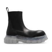 Enkellaarzen Beatle Rick Owens , Black , Dames