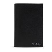 Opvouwbare portemonnee met logo Paul Smith , Black , Heren