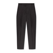 Wollen broek met plooien Paul Smith , Black , Dames