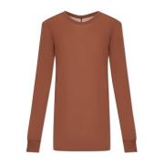 T-shirt Basic Rick Owens , Brown , Heren