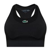 Top met gewatteerde cups Lacoste , Black , Dames