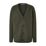 Groene Gebreide Vest Acne Studios , Green , Heren