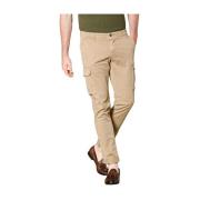 Extra Slim Cargo Broek in Twill Mason's , Green , Heren