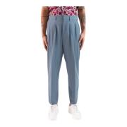 Elegant Suit Trousers Pantalone Corsinelabedoli , Blue , Heren