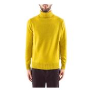 Turtleneck Jumpers in Marino Wol Corsinelabedoli , Yellow , Heren