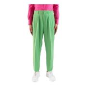 Elegant Suit Trousers Pantalone Corsinelabedoli , Green , Heren