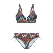 Bikini met Ring-Detail Fiorella Rubino , Multicolor , Dames