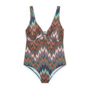 Cut-Out Badpak Fiorella Rubino , Multicolor , Dames