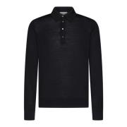 Zwarte T-shirts en Polos Piacenza 1733 , Black , Heren