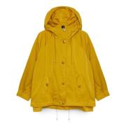 Nylon Blouson Jack Voorjaar Stijl Fiorella Rubino , Yellow , Dames