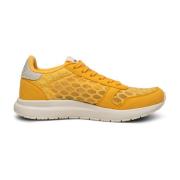 Open Mesh Sneaker Woden , Yellow , Dames