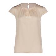 Blouse met Webbies Betty & Co , Beige , Dames