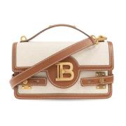 B-Buzz 24 schoudertas Balmain , Beige , Dames