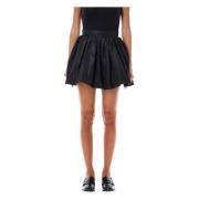 Zwarte Bloomer Tafeta Mini Rok Patou , Black , Dames