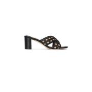 Stijlvolle Sandalen voor de Zomer Ralph Lauren , Black , Dames