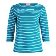 Gestreept shirt met boothals Betty Barclay , Blue , Dames