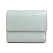 Pre-owned Leather wallets Celine Vintage , Gray , Dames