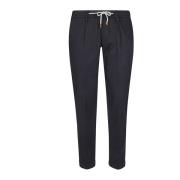 Cashmere Katoen Jogger Broek Eleventy , Black , Heren